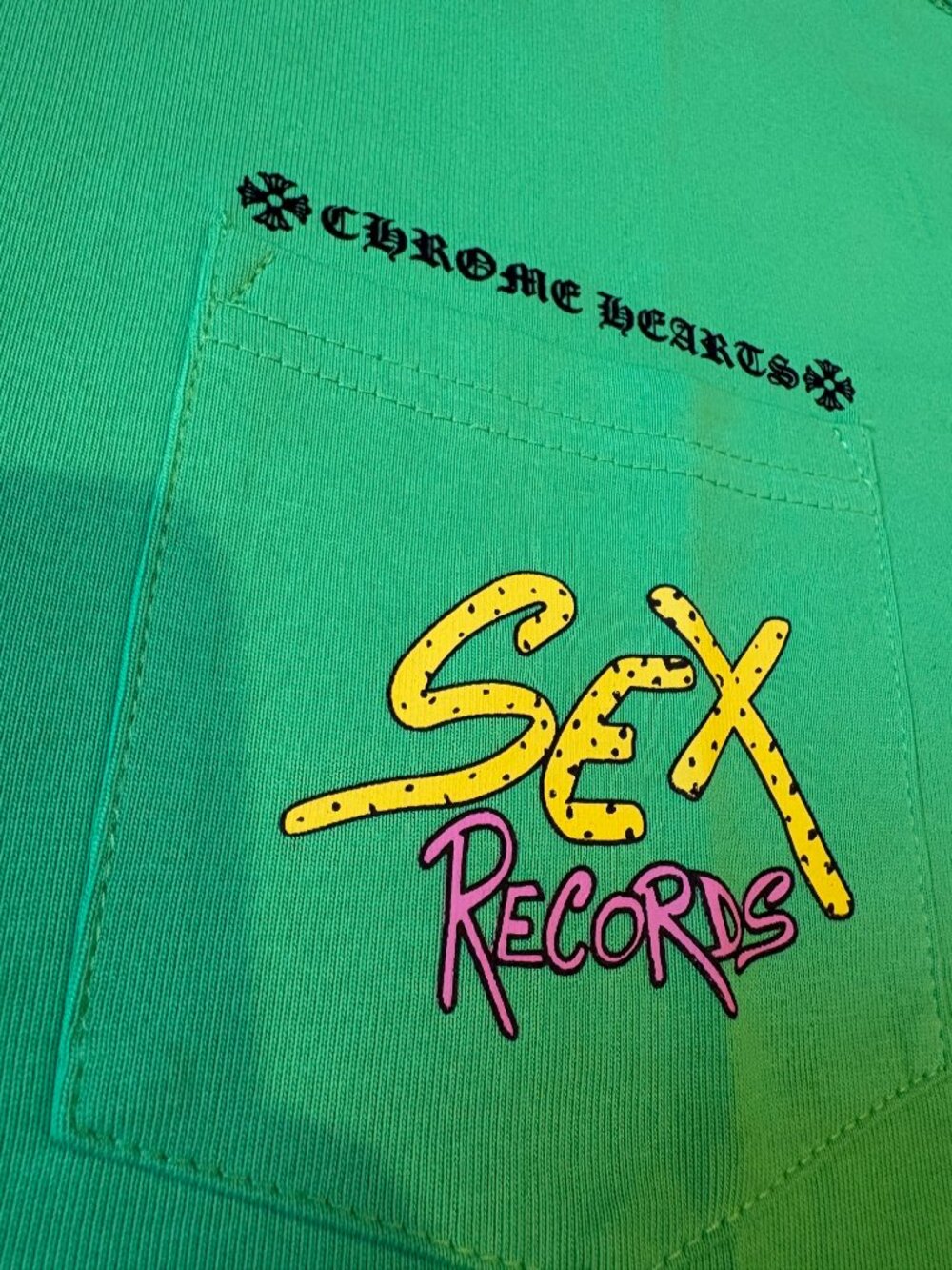 Chrome Hearts Green Pocket Tee Size - Picture 3 of 7